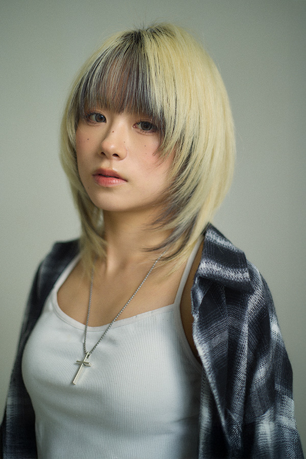 ハイトーン×レイヤーシャギー