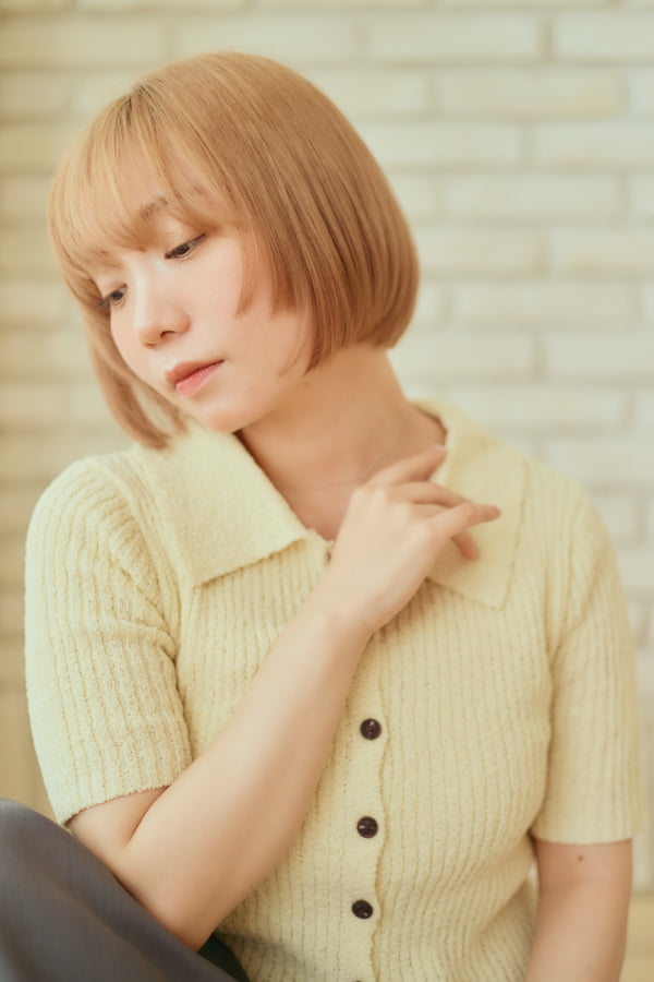 ナチュラルショートボブ
